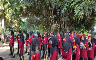 Pelaksanaan Kegiatan MPLS dan Outbound SMPN 1 Plosoklaten Tahun Pelajaran 2026/2027